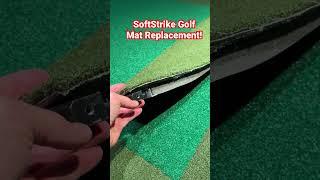 SoftStrike Golf Mat Replacement!  Super Easy & Low Cost! (Golf Simulator Mat)