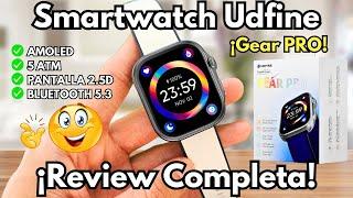 ¡De lo MEJOR que he PROBADO!  Smartwatch Udfine Gear PRO ¡Review COMPLETA!