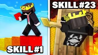 I Learned Minecraft's Impossible Skills in 24 Hours!