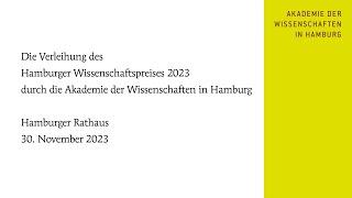 Senatsempfang anl. Verleihung des Hamburger Wissenschaftspreises 2023