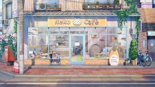 the cat café  chill lofi mix