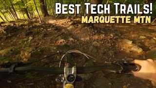 Marquette Mtn Bike Park - Sick Tech & Flow Trails!  EASY RIDER, GYPSUM & JAWBONE