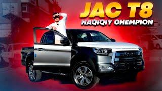 JAC T8 PICKUP O'ZBEKISTONDA BIRINCHILARDAN | CHINA MOTORS