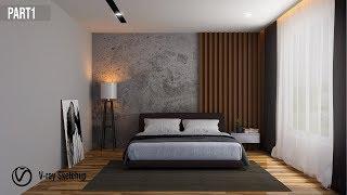 Interior design - Vray sketchup interior Part1