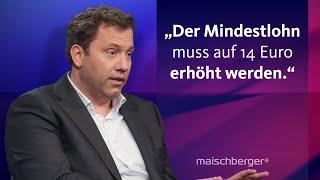 Lars Klingbeil (SPD) und Ilse Aigner (CSU) über Bürgergeld, Mindestlohn & Wehrpflicht | maischberger