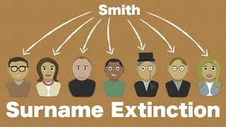 Surname Extinction: When will we all be "Smiths"?