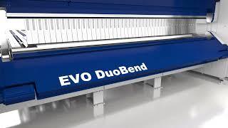 SCHROEDER sheet metal folder with two folding beams: EVO DuoBend