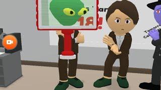 Alien detective game. detect alien from human.