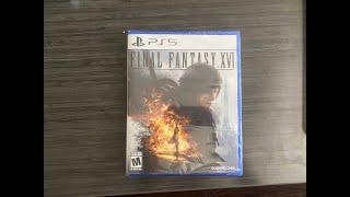 Final Fantasy XVI Ps5 Unboxing