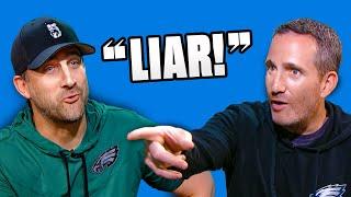 How many NFL stadiums can you name in 30 seconds? | LIES | Nick Sirianni vs. Howie Roseman