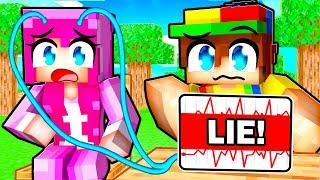 Using a LIE DETECTOR on my Crush in Minecraft!