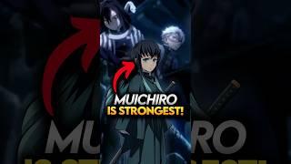 Muichiro is Stronger then Obanai and Sanemi! Demon Slayer Explained #demonslayer