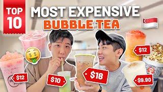 Top 10 Most Expensive Bubble Tea in Singapore