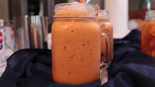 How to make authentic Thai iced tea ชาเย็น