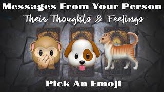 THE PERSON ON YOUR MIND  THEIR CURRENT THOUGHTS & FEELINGS  PICK A CARD TAROT LOVE READING 