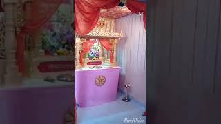 Ganpati decoration idea