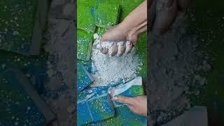 Plain Jane with Holi Powder #freshblock #oddlysatisfying #asmr #satisfying #gymchalk #relax