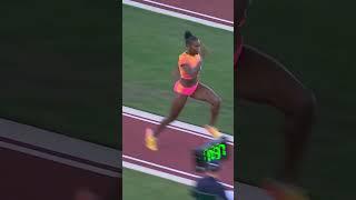 Triple Jump Final Jasmine Moore 2024 Olympic Trials #trackandfield #triplejump