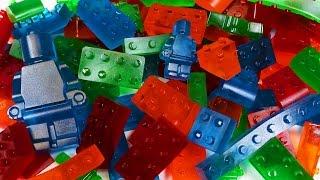 How to Make GUMMY LEGO Jello Candy!