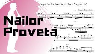 Transcrição do solo improvisado por Nailor Proveta no choro "Segura Ele" - Pixinguinha