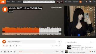NONSTOP VIETMIX STYLE THÁI HOÀNG | NHẠC TRÔI NHẤT SOUNDCLOUD 2025 | VINH HOA MIX
