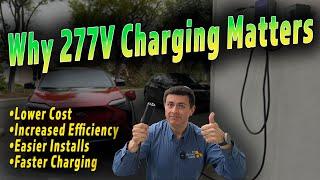 NACS/J3400's Support For 277V Charging Is A Huge Deal and Here's Why