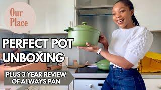 Epic Unboxing Of Our Place Perfect Pot & Review of Always Pan 3 Years Later!