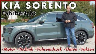 KIA Sorento Facelift - Was bietet das große KIA SUV fürs Geld? Test Fahrbericht Diesel Deutsch 2024