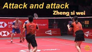 Badminton Highlight | Zheng Siwei/HUANG Yaqiong | Attack and Attack | 郑思维/黄雅琼