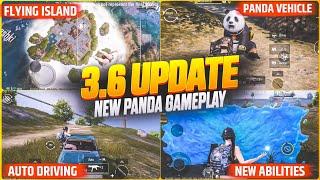 BGMI 3.6 UPDATE - TOP 10 FEATURES, 4 NEW ABILITIES, PANDA LOCATION | PUBG 3.6 UPDATE FULL GAMEPLAY