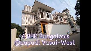 4 BHK Bungalows in Vasai-west, row house & independent bungalows, Bungalows in Vasai-West, Bungalows