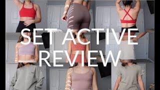 in-depth set active review! (sculptflex, sweats, etc.)