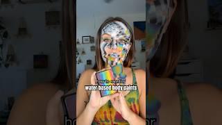 how to care for your body paint makeup #creativemakeup #makeuptips #bodypainting