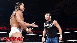 Dean Ambrose vs. Bo Dallas: Raw, July 6, 2015