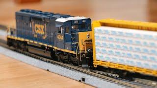 Walthers HO Scale Centerbeam Flatcar Unboxing