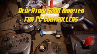 New Ikonsgr Adapter for Atari 5200 Is Available- for PC 15 pin Controller Compatibility (vid#55)