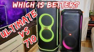 Which is Better? JBL Partybox 710 VS JBL Partybox Ultimate