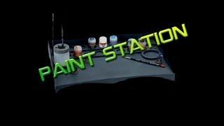 Showing of my paint station (a quick update)