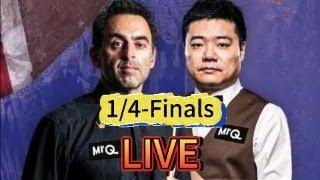 LIVE：2024 Shanghai Masters Snooker 1/4-Finals DINGJUNHUI VS Ronnie O'Sullivan  上海斯诺克大师赛 丁俊晖VS奥沙利文