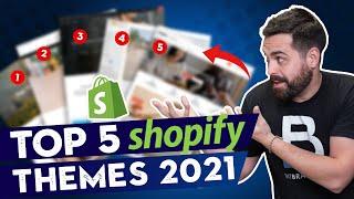 TOP 5 Shopify Themes 2021