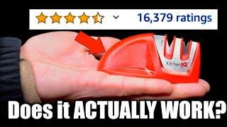 I Bought The Most Reviewed Knife Sharpener On Amazon