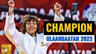 Nami Nabekura Champion Ulaanbaatar Grand Slam judo 2023