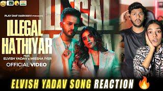 Elvish Yadav - Illegal Hathiyar Reaction | Renuka Panwar | Miesha Iyer | Muzik Amy | Ravish | Anshul