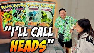 She Calls a $3200+ DOUBLE or NOTHING Coin Flip! | Collectors EXPO LA Day 2 VENDOR POV