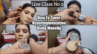 How I cover Dark Circles, Spots & Pigmentation || Lashes Beauty Parlour