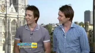 Access Hollywood Live Oliver & James Phelps Share Fond Memories Of Working On "Harry Potter"