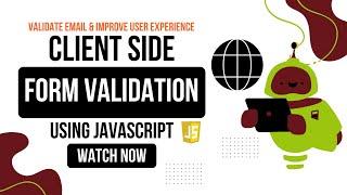 Client-Side Form Validation With Javascript