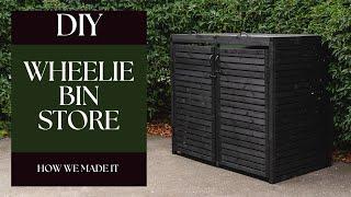 DIY Wheelie Bin Store | Hide Ugly Bins