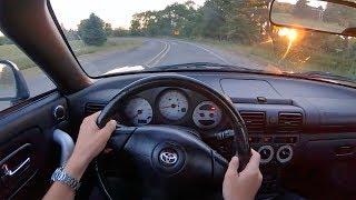 2003 Toyota MR-2 Spyder 6-Speed Manual - POV Sunset Drive & Owner Review