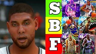 BEST CARDS IN NBA 2K25 MYTEAM! (TIER LIST)